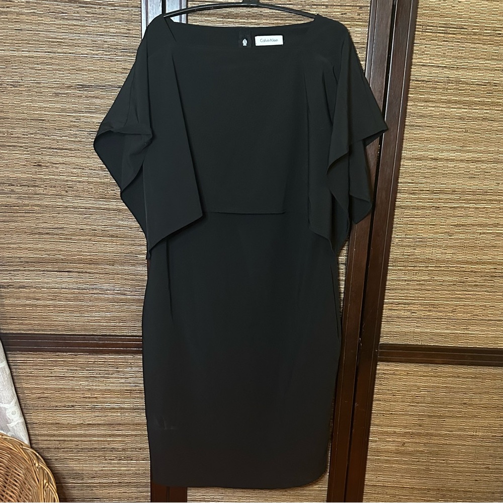 Calvin Klein Black Sheath Dress